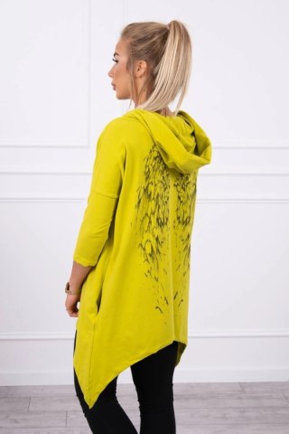 Bluza z nadrukiem skrzydeł kiwi uniwersalny
