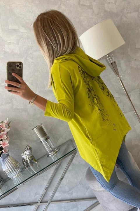 Bluza z nadrukiem skrzydeł kiwi uniwersalny