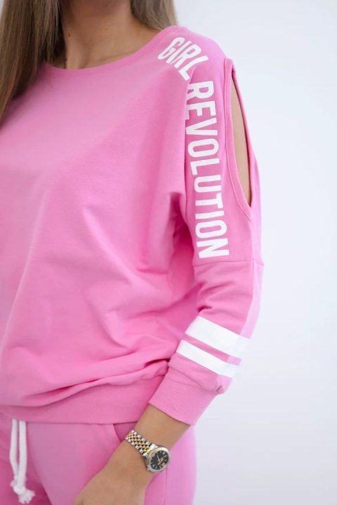 Komplet Girl Revolution jasny różowy uniwersalny