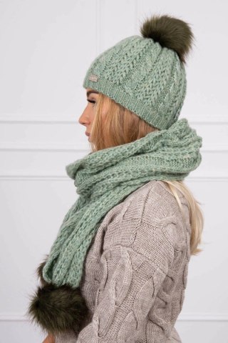 Komplet damski K199 jasny khaki uniwersalny