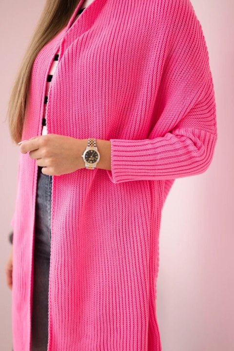 Sweter z rękawami typu nietoperz jasno różowy uniwersalny