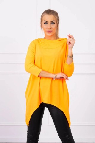 Bluza z nadrukiem skrzydeł pomarańczowy neon uniwersalny