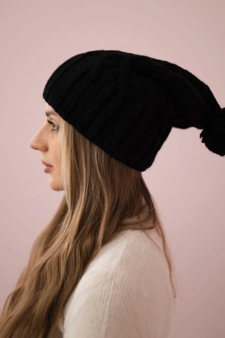 Czapka z polarem Milano K203 czarna uniwersalny