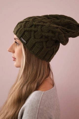 Czapka z polarem Sonia K201 khaki uniwersalny
