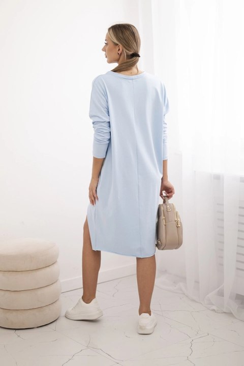 Sukienka oversize niebieska uniwersalny