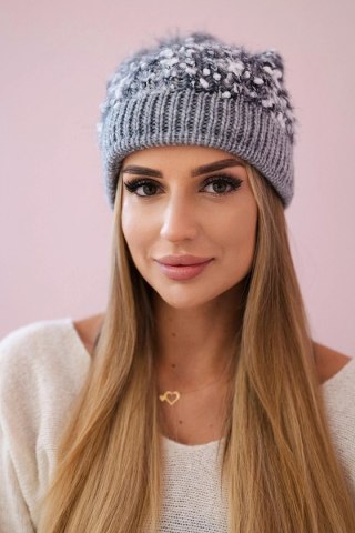 Czapka Bąbelka K219 szara uniwersalny