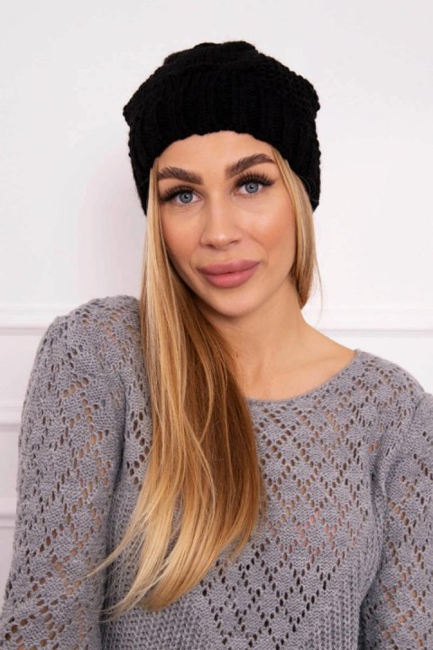 Czapka z polarem Justyna K253 czarna uniwersalny