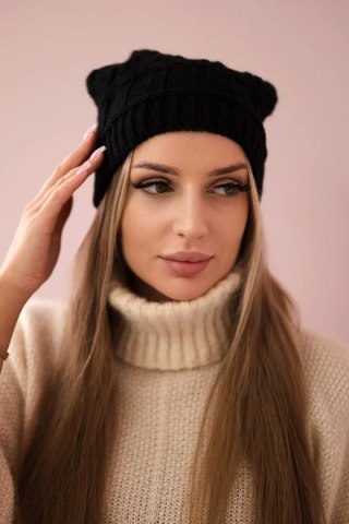 Czapka z polarem Marta K231 czarna uniwersalny