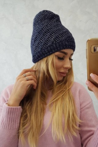 Czapka z polarem Berta K247 granatowa uniwersalny