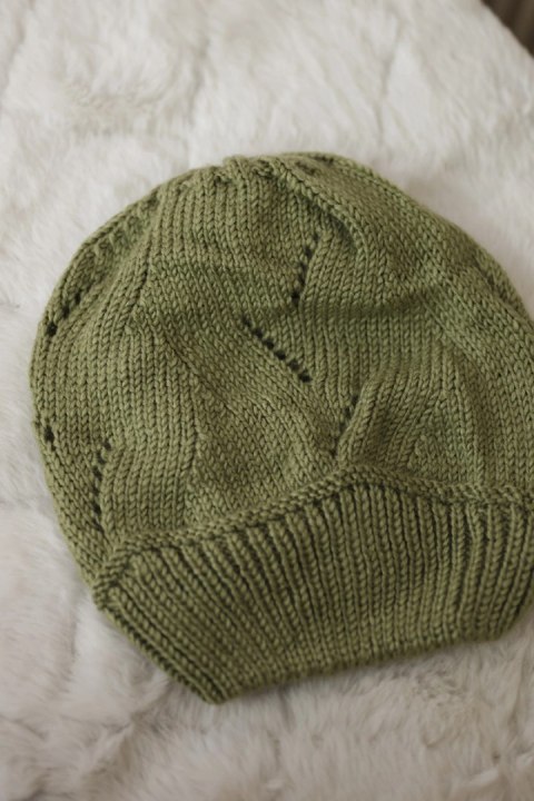 Czapka damska Ingrid K371 khaki uniwersalny