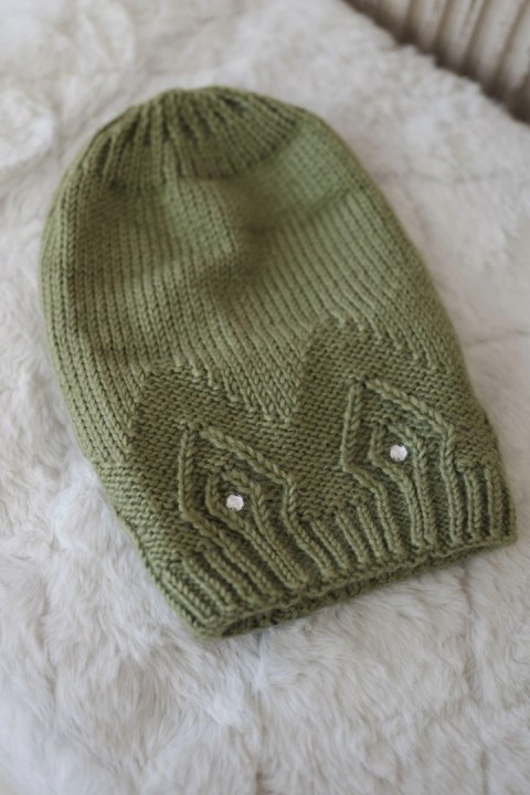 Czapka damska Ramona K383 khaki uniwersalny