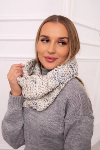 KN16 Komin damski ecru uniwersalny
