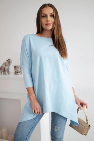 Bluzka oversize błękitna uniwersalny
