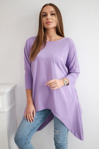 Bluzka oversize fioletowy uniwersalny