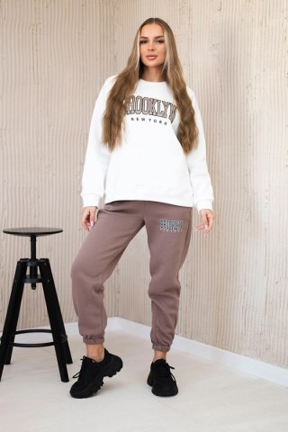 Komplet ocieplany Brooklyn mocca uniwersalny