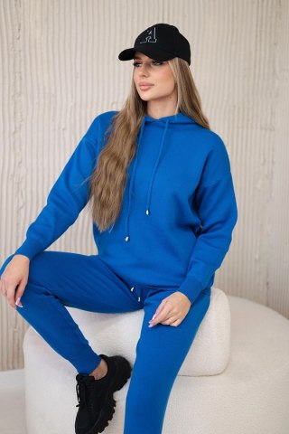 Komplet sweterkowy Bluza + Spodnie jeansowy uniwersalny