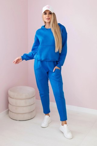 Komplet ocieplany bluza + spodnie chabrowy uniwersalny
