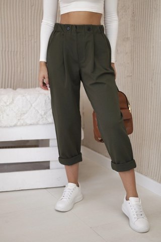Spodnie Punto Milano Winter khaki uniwersalny