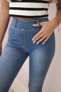 Spodnie jasno jeansowe S
