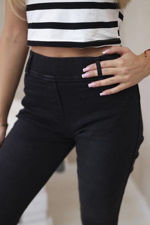 Spodnie jeansowe czarne 2XL Spodnie jeansowe czarne 2XL