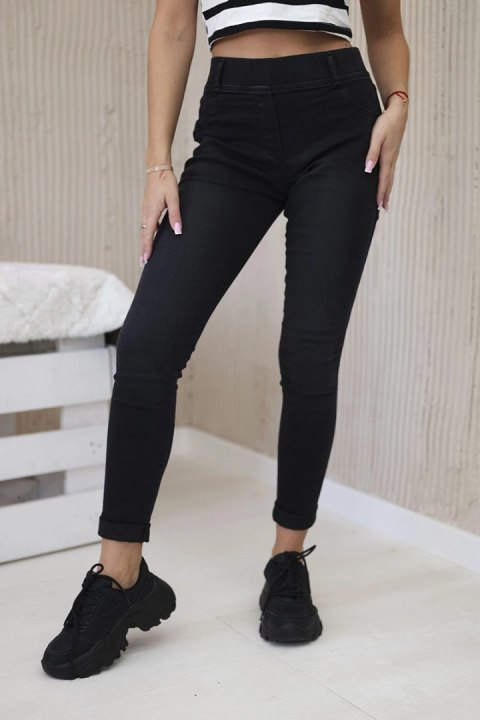 Spodnie jeansowe czarne 4XL Spodnie jeansowe czarne 4XL