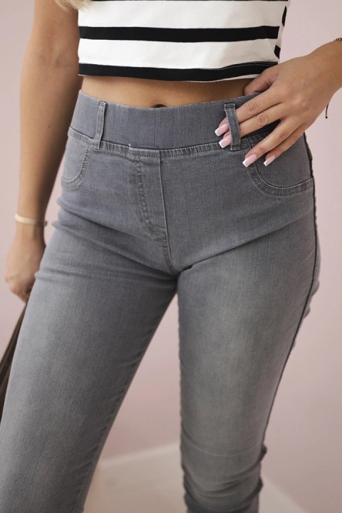 Spodnie jeansowe grafitowe 2XL Spodnie jeansowe grafitowe 2XL
