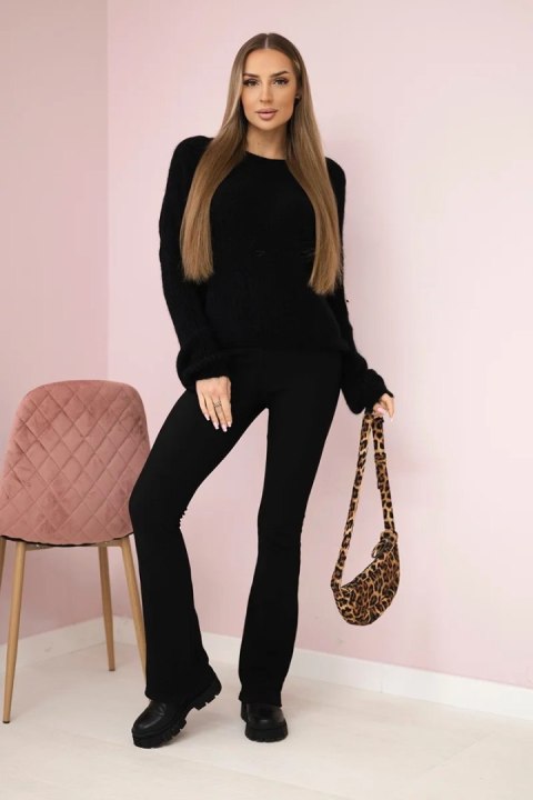 Sweter baby alpaka czarny uniwersalny