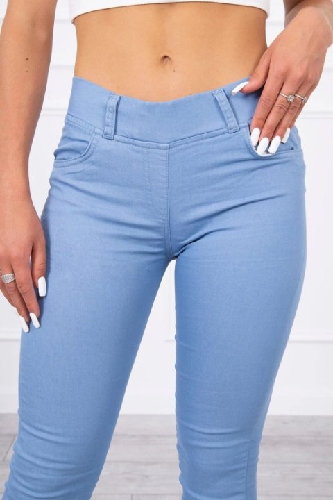Spodnie kolorowe jasny jeans L Spodnie kolorowe jasny jeans L