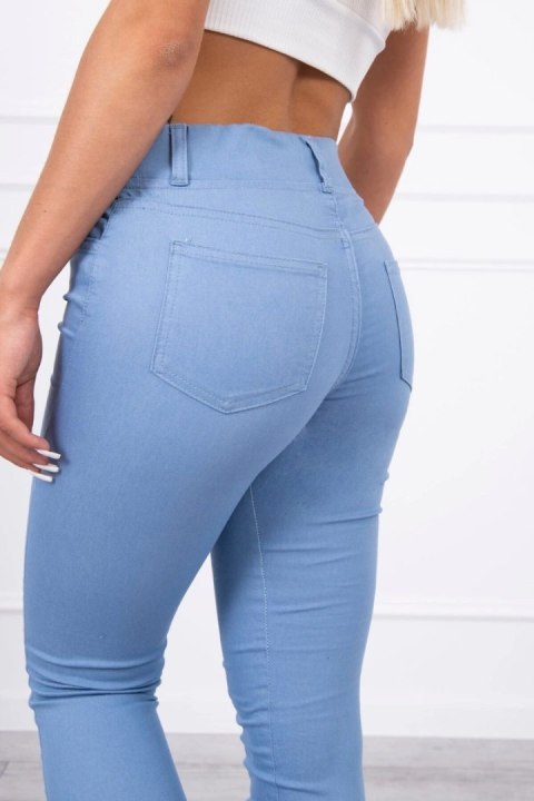 Spodnie kolorowe jasny jeans S Spodnie kolorowe jasny jeans S