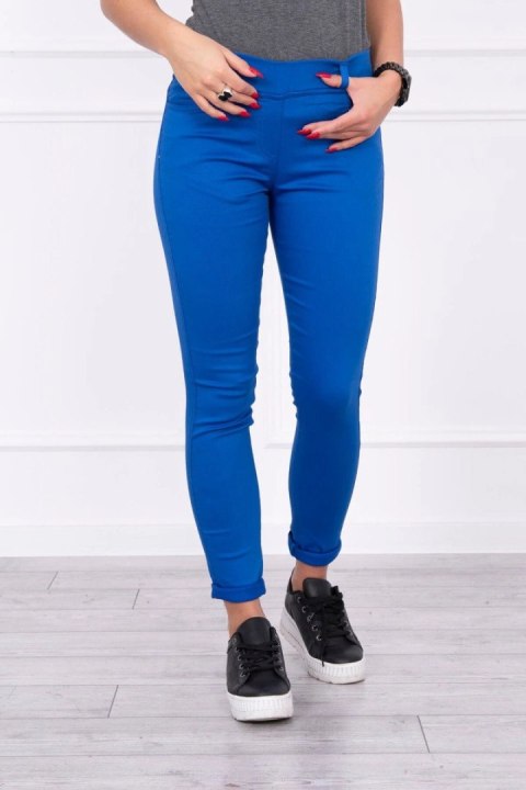 Spodnie kolorowy jeans chabrowe L Spodnie kolorowy jeans chabrowe L