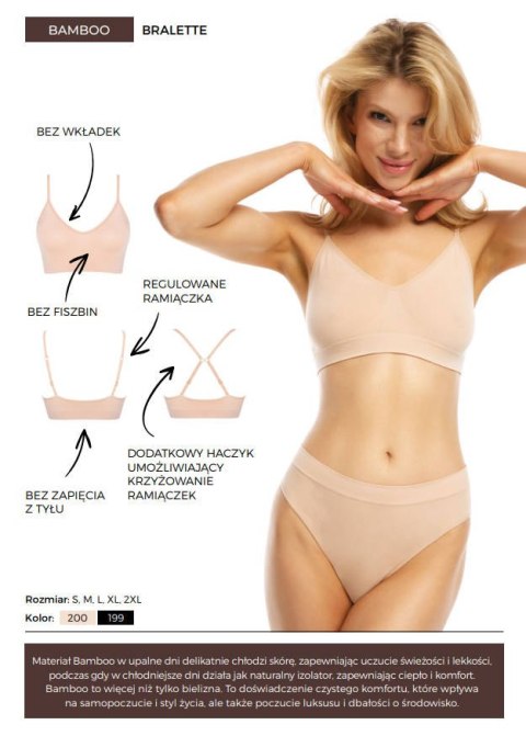 Biustonosz BAMBOO BRALETTE Biustonosz BAMBOO BRALETTE