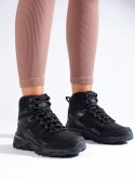 DK damskie buty trekkingowe z wysoką cholewką czarne - 42
