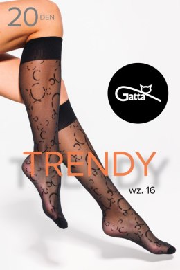 Podkolanówki TRENDY LINE 16