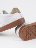 Zamszowe białe sneakersy Sergio Leone - 38