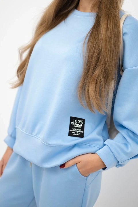 Komplet masełko bluza + spodnie niebieski uniwersalny Komplet masełko bluza + spodnie niebieski uniwersalny