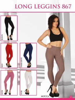 Leginsy 867 Kolor(czarny) Rozmiar(M)
