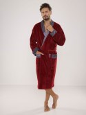 Szlafrok 773/BONJOUR DŁUGI Kolor(granatowy) Rozmiar(XL)