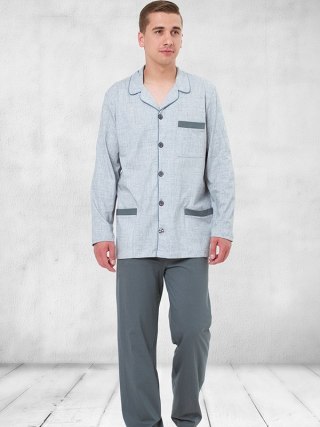 Piżama AMBROŻY 196 Kolor(jasny jeans) Rozmiar(L)