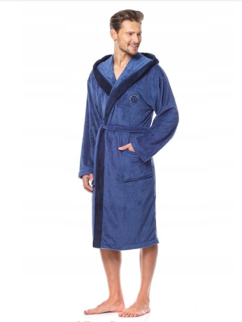 Szlafrok GEORGE Kolor(navy) Rozmiar(XXL) Szlafrok GEORGE Kolor(navy) Rozmiar(XXL)