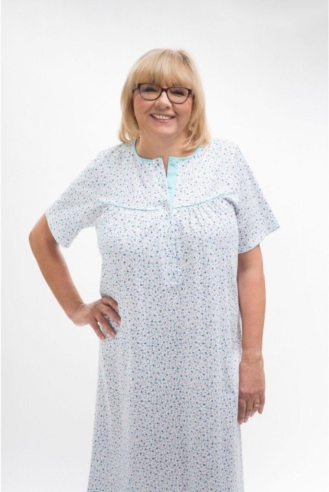 Koszula 203/BOGNA I Kolor(biały-fioletowy 25) Rozmiar(3XL)