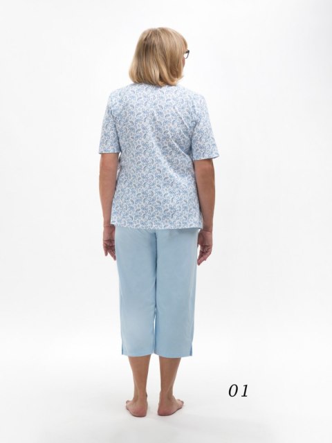 Piżama 200/MARIA I Kolor(brudny róż 26) Rozmiar(4XL)