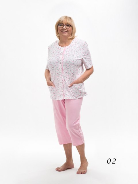 Piżama 200/MARIA I Kolor(wrzosowy 28) Rozmiar(XXL) Piżama 200/MARIA I Kolor(wrzosowy 28) Rozmiar(XXL)