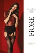Rajstopy AMOUR ROUGE Kolor(black-red) Rozmiar(3)
