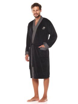Szlafrok 2050 ROYAL Kolor(granatowy) Rozmiar(XL)
