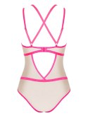 Body NUDELIA TEDDY Kolor(nude) Rozmiar(L/XL)