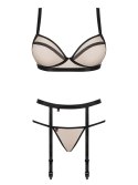 NUDELIA SET Kolor(nude) Rozmiar(L/XL)