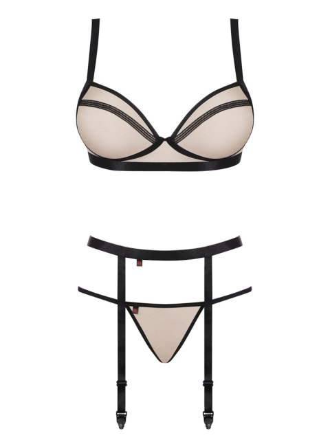 NUDELIA SET Kolor(nude) Rozmiar(L/XL) NUDELIA SET Kolor(nude) Rozmiar(L/XL)