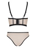 NUDELIA TOP&PANTIES Kolor(nude) Rozmiar(S/M)