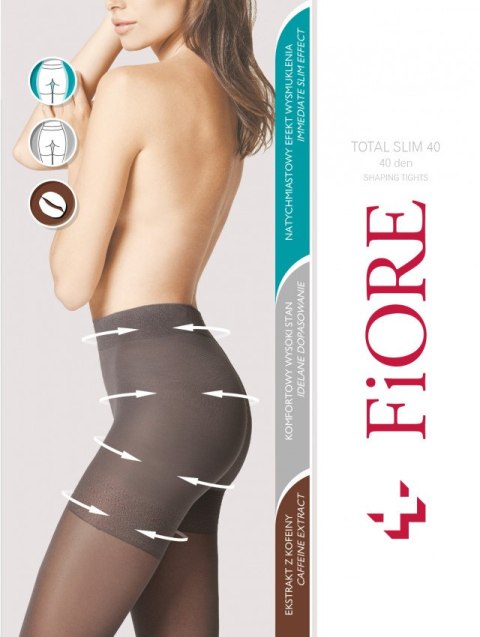 Rajstopy TOTAL SLIM 40 M5207 Kolor(black) Rozmiar(3) Rajstopy TOTAL SLIM 40 M5207 Kolor(black) Rozmiar(3)