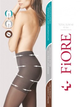 Rajstopy TOTAL SLIM 40 M5207 Kolor(graphite) Rozmiar(2)